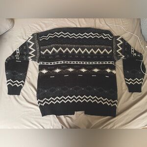 Cardigan Sweater Size X-Large Blue